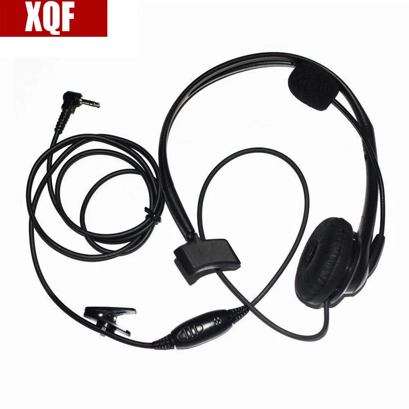 XQF Earpiece Headset w/ Boom Mic For for Motorola Talkabout Radio XTR