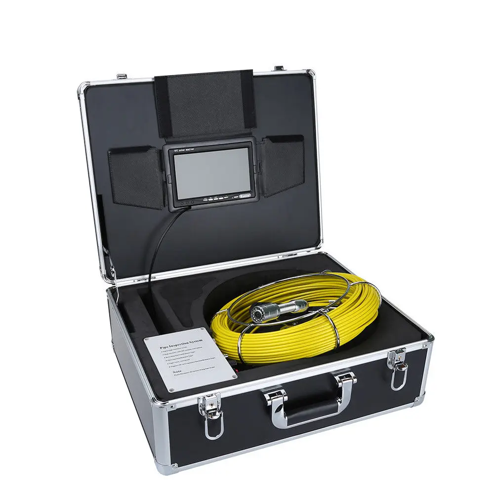 EYOYO WF90 7 &quotDVR TFT Цвет монитор 50 м дренажной трубы трубопровода 1000TVL