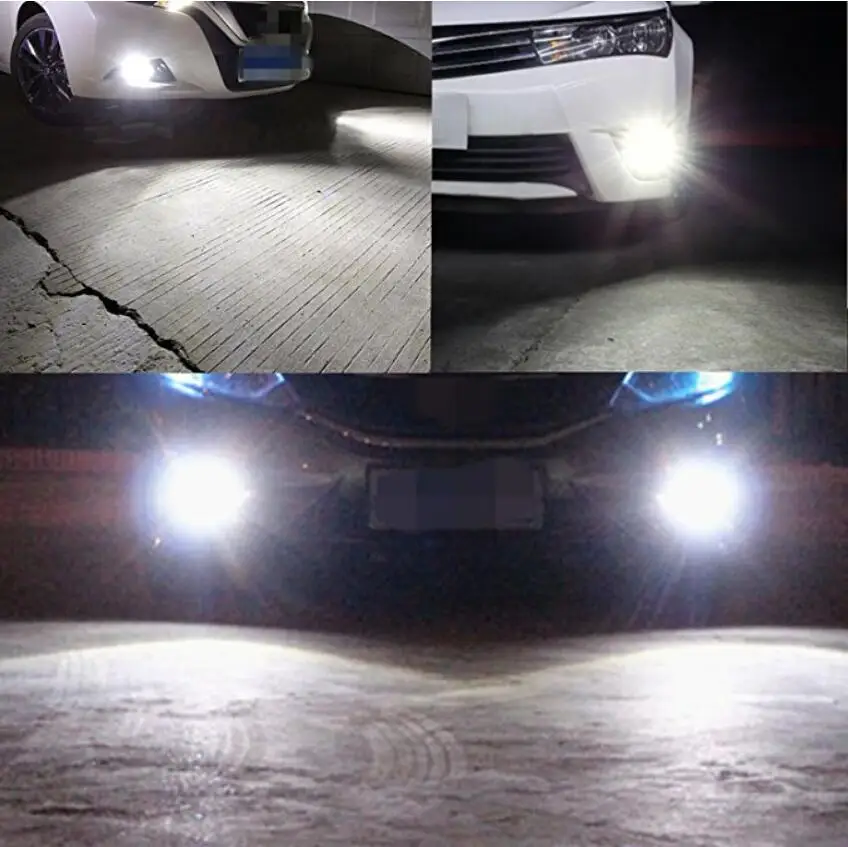 Противотуманные фары для автомобиль Hyundai Accent led drl Противотуманные фары дальнего света лампа 9006 2 шт