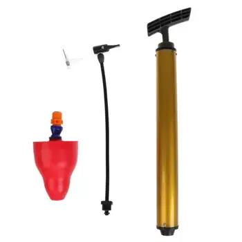 

1Set High Pressure Pump Cleaner Dredge Toilet Plunger Toilets Sewer Block Suction Tools Machine for Bathroom Use Supplies