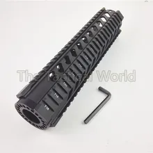 Охота 10 ''AR-15 M16 M4 трубчатое цевье Quad Rail Heavy Duty Защита для рук для AR. 223/5. 56 RAS стрельбы аксессуары