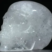 Xd j00538 Огромный Кварц Горный Хрусталь Резные Хрустальный Череп, реалистичные, кристалл Исцеления