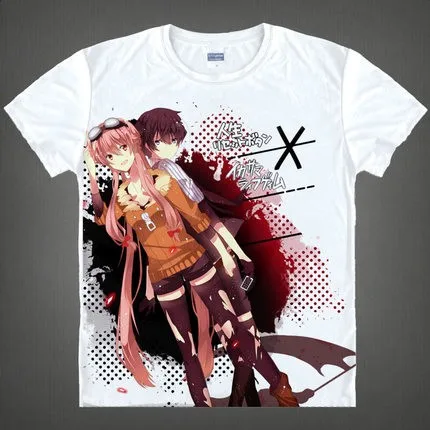 Yuno Gasai Anime Manga Future Diary Mirai Nikki 2 3D Bomber - Teeruto