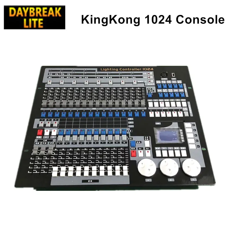 Консоль Kingkong 1024 DMX512 Контроллер освещения сцены каналов Flightcase или картонная