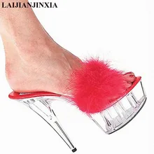 Laijianjinxia/15 см туфли на высоком каблуке ночной клуб Обувь сексуальные полюса Танцы Обувь платформы Женская обувь Обувь для танцев k-066