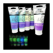 Pebeo 100 мл./шт. акриловые Краски светится в темноте светящаяся Краски светящиеся воды Цвет флуоресцентный пигмент Краски ing уличные Graffit