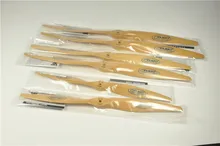 Flight Model Electric RC Airplane Wood Propeller CW 14x7 16x10 12x6 12x8 13x6 17x8 18x8 18x10 20x10 4pcs bag rctimer 12x6 5 12x6 5 inch precision folding propeller pro blade 2 30 5x16 5cm for rc powered glider plane props