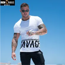 Мужская Летняя стильная модная футболка, мужская майка для отдыха и тренажерного зала с короткими рукавами, облегающая футболка, топы, одежда