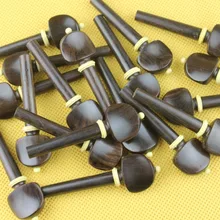 20 шт. высокое качество Неокрашенная эбеновая Скрипка колышки 4/4 полный размер колышки скрипки части