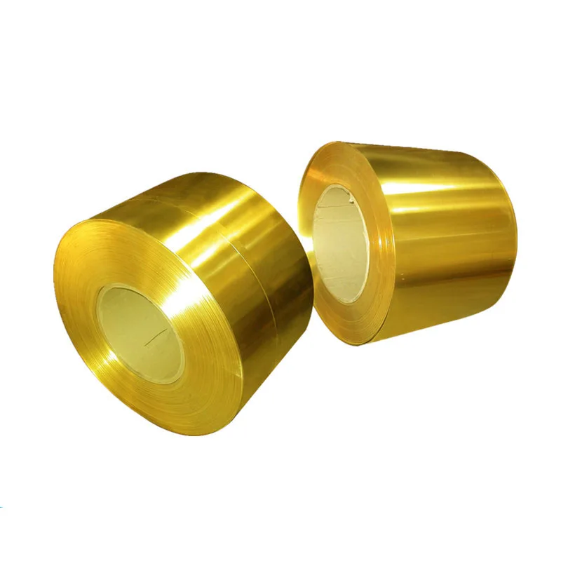 5 Meter Thin Brass Strip Thickness 0.1/0.2/0.3/0.5mm Brass Sheet gold film Brass Foil Brass plate H62