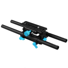 FOTGA DP3000 QR DSLR rail 15mm soporte de placa de varilla rig para follow focus mattebox HDV
