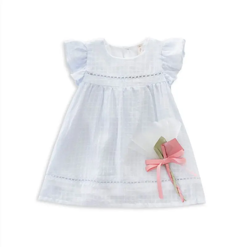 Retail Brand Summer lace cute baby dress,Party Wedding Birthday baby girls dresses,princess