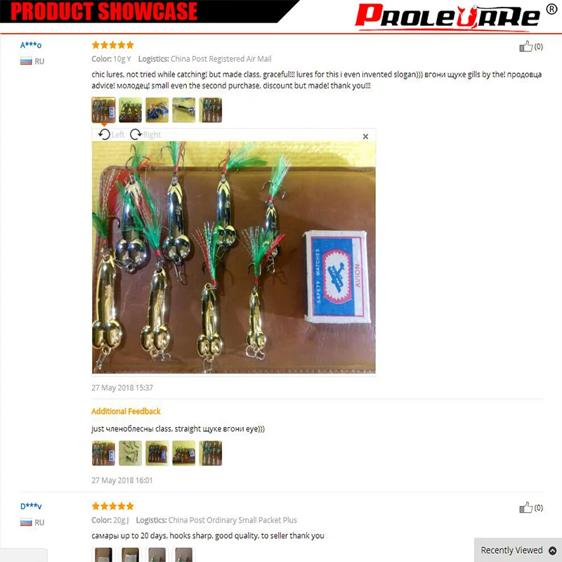 Proleurre الصيد السحر اليد سبينر أشرق الترتر ملعقة الطعوم Wobblers Crankbait ل يطير الصيد معالجة مع ريشة السنانير Pesca Proleurre الصيد السحر اليد سبينر أشرق الترتر ملعقة الطعوم Wobblers Crankbait ل يطير الصيد معالجة مع ريشة السنانير Pesca