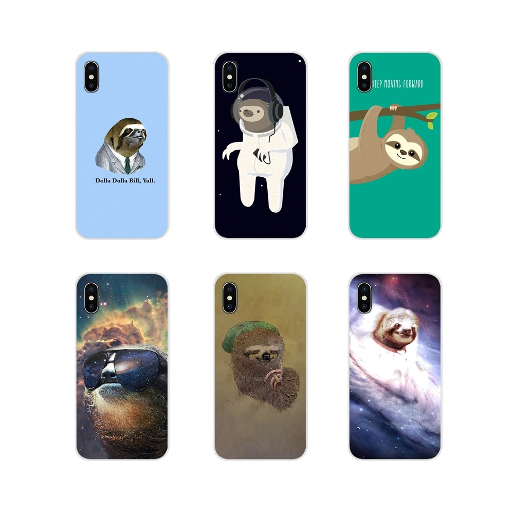 For Huawei Nova 2 3 2i 3i Y6 Y7 Y9 Prime Pro GR3 GR5 2017 2018 2019 Y5II Y6II Sloth Accessories Phone Cases Covers | Мобильные