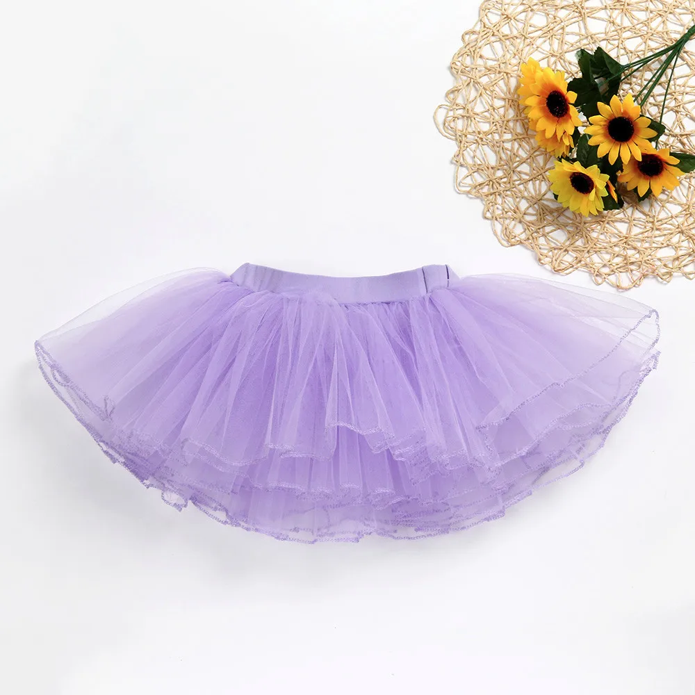 Baby Girls Tutu Skirt Ballet Tutu Princess Skirt Up Dance Wear Costume ...