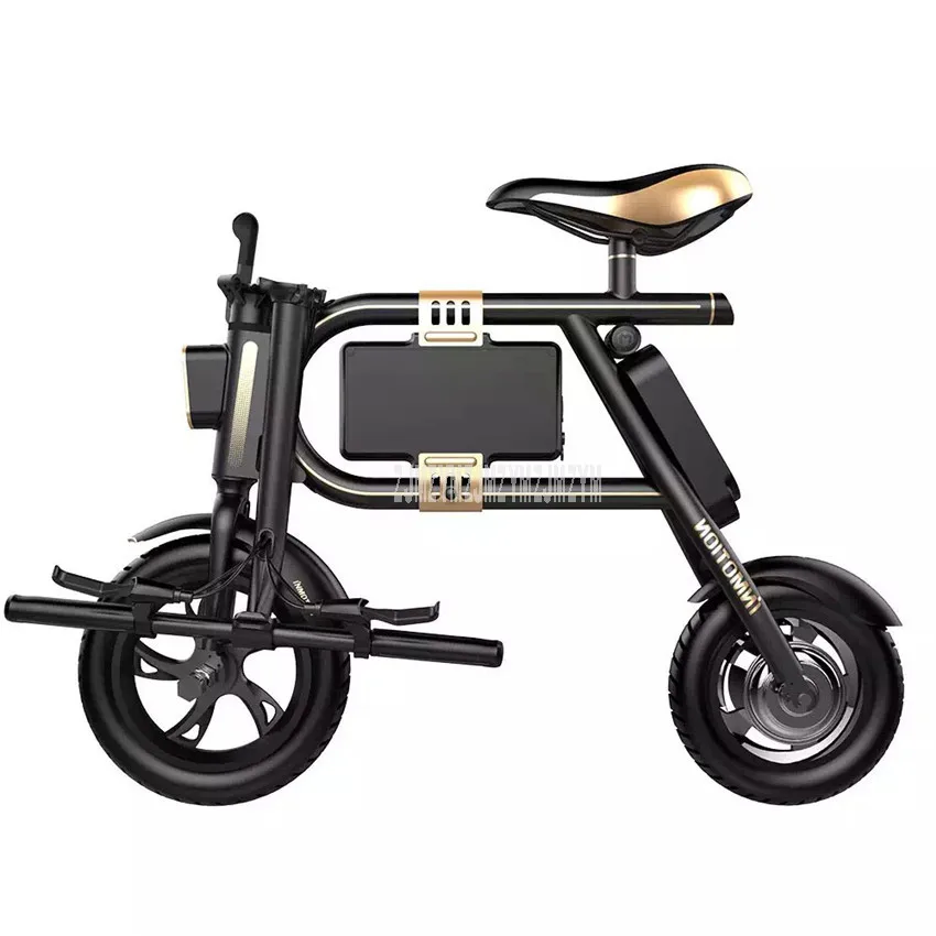 Perfect New E-BIKE Folding Mini Style Electric Bicycle Waterproof IP55 Speed 30km/h Instead Of Walking Electronic Bike Mileage 38KM P1F 1