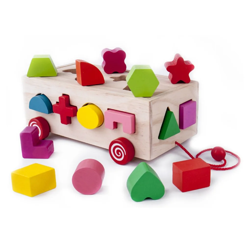 

Intelligence Box Shape Sorter Baby Cognitive Matching Building Block Toy Educational Popular Gift For Children