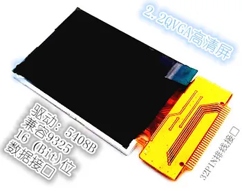 

2.2 inch TFT QVGA240RGB*320 HD display SPDF5408B compatible ILI9325 32pin 16bit LCD screen