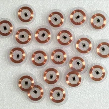 25 мм диаметр TK4100 EM4100 монета идентификатор метки Прозрачный Карты