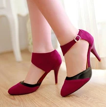 Korean Style Women Summer Thin High Heel font b Red b font font b Bottom b