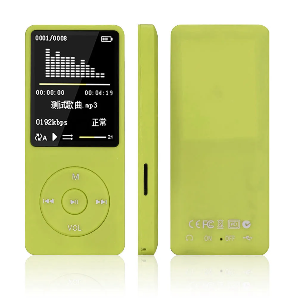 CARPRIE 8 ГБ 70 часов воспроизведения MP3 без потерь звук музыкальный плеер fm рекордер TF