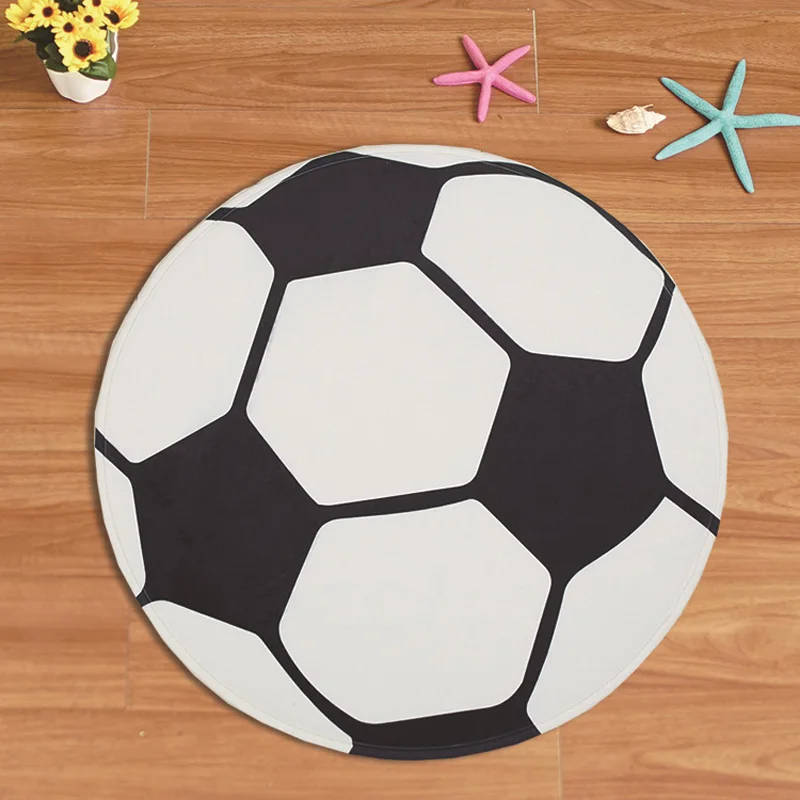 

Football printing door entry door mat kitchen door mat World Cup cushion