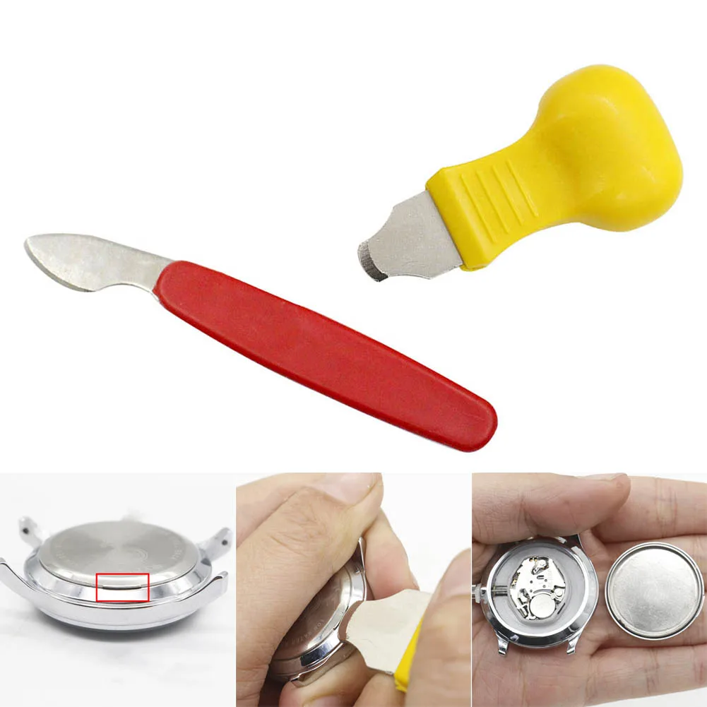 Stainless Steel Plastic Watch Repair Tool Kit Watch Case Opener Back Cover Remover Wathes Repair Tools Watch Accessories VL afbeelding