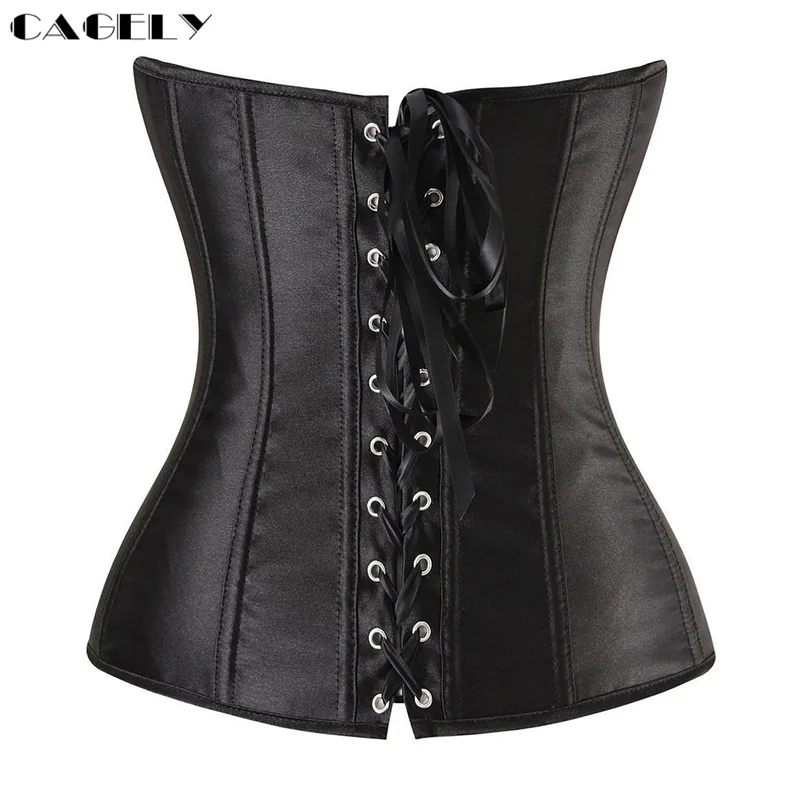 Black Steampunk Corset