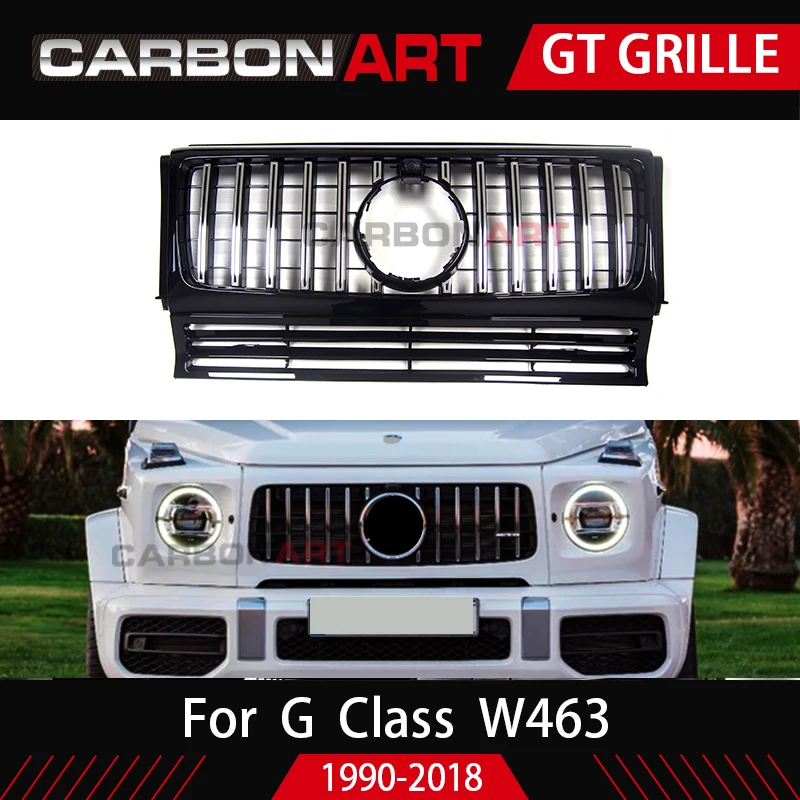 Carbonart W463 GT решетка подходит для mercedes G-class G500 G55 G63 до 1991- года GT стиль решетка W463 аксессуары