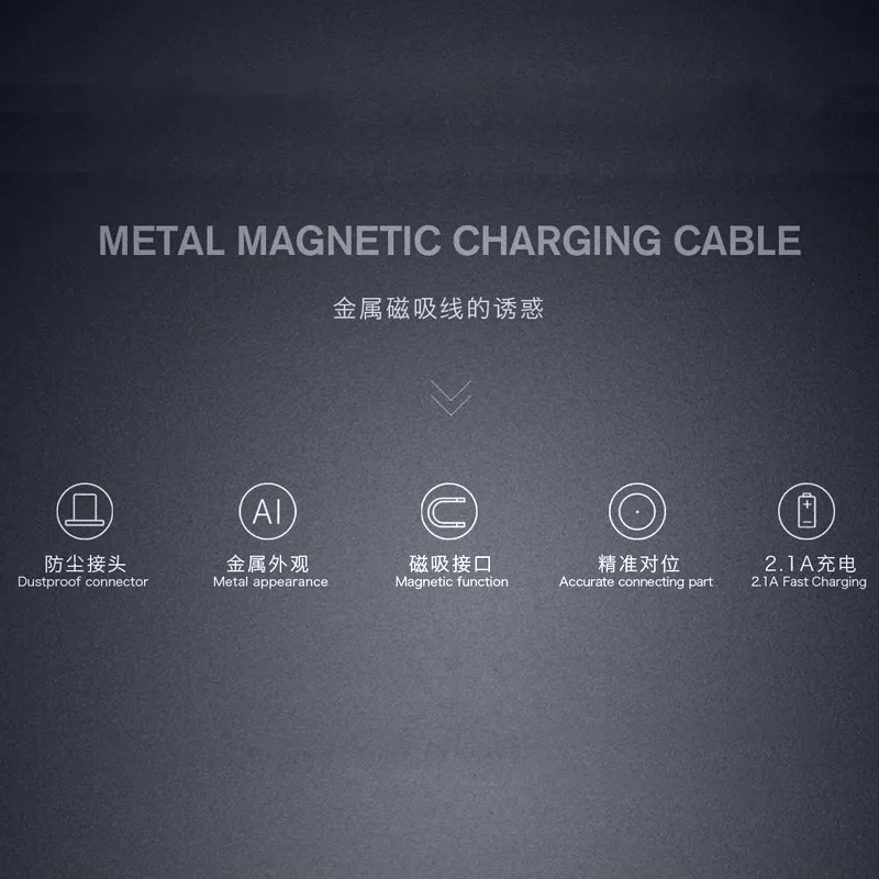Remax 2.1A светодиодный магнитный кабель для быстрой зарядки серии gravity для samsung iPhone, Магнитный зарядный кабель для мобильного телефона Huaweixiaomi