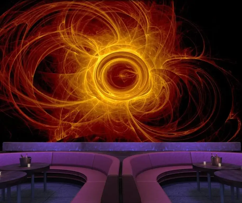 Abstract dynamic gorgeous light lines bar KTV background wall modern living room wallpapers Abstract dynamic gorgeous light lines bar KTV background wall modern living room wallpapers