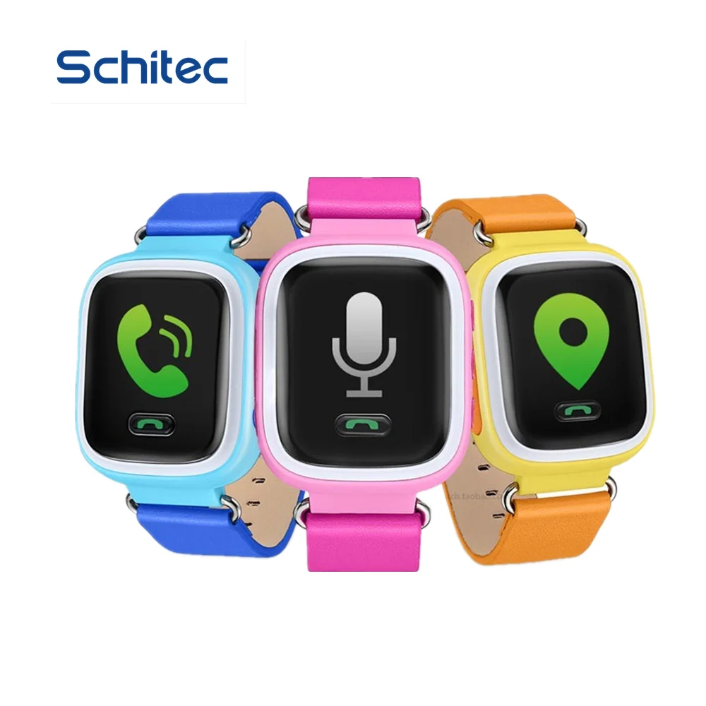 2016 Smart Kid Safe Gps-часы Наручные SOS Вызова Расположение Finder Locator Tracker для Малыш Ребенок