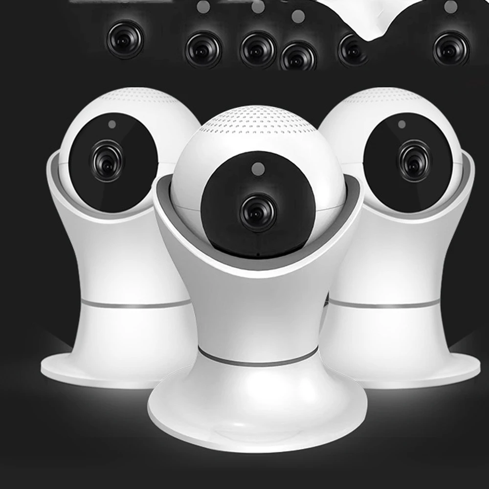 1080P панорамный H.264 Wifi 2,0 мегапиксельный беспроводной ночного видения CCTV безопасности обнаружения движения домофон Детский Монитор ip-камера