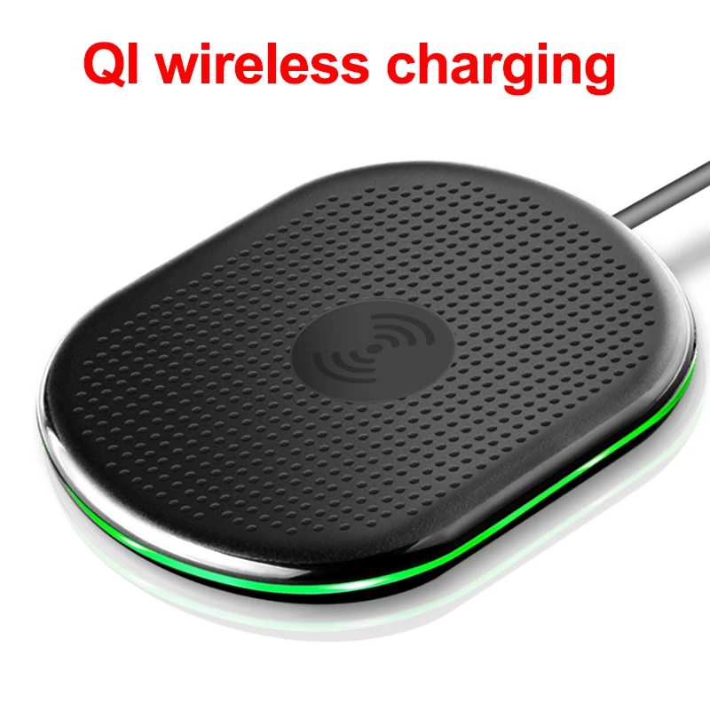 

Portable USB Charging Pad For iPhone X/XS Max 8 Plus Charging Qi Wireless Charger For Samsung S8 S9 NOTE 8 Phone Wirless Charger