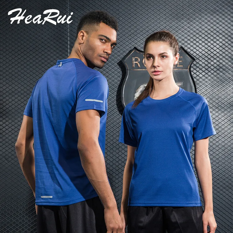 

2018 New Arrival Summer Quick Dry Sport Shirt Men Anti Sweat Hiking Camping Trekking Running Outdoor Sport T-shirt For women