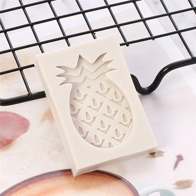 3D Силиконовая форма Aomily в форме кокоса ананаса арбуза|Принадлежности для