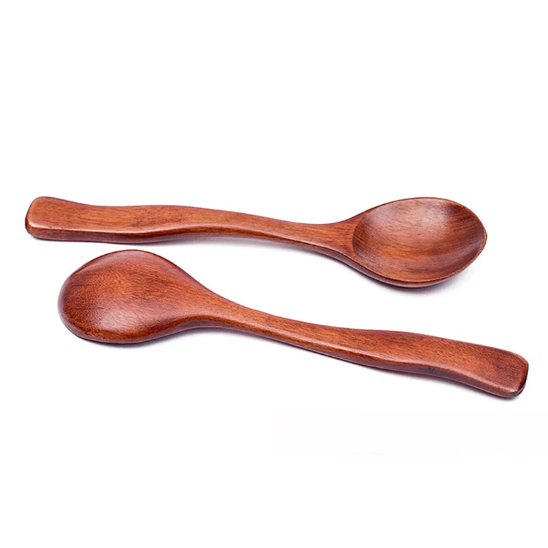 2 шт. детская деревянная ложка для риса и супа|wooden spoon|soup spoonspoon wood |