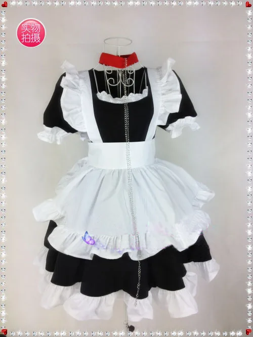 Косплей костюм горничной Inu x Boku SS Roromiya Karuta бесплатная доставка|maid dress cosplay|dress