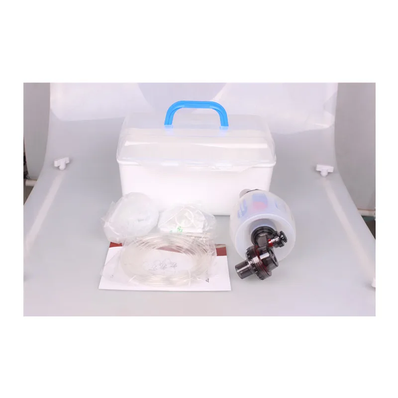 

resuscitator mask 100% latex free adult Silicon Manual resuscitator can be repeatedl used