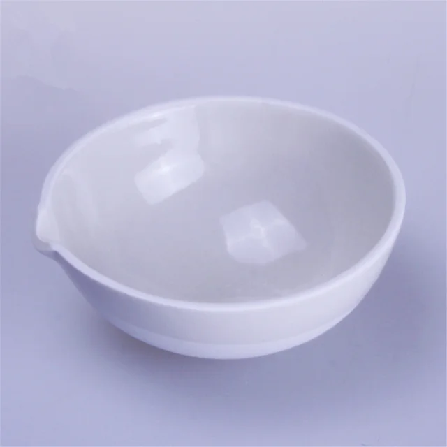 Buy 50 1000ml Evaporating Dish,Round Bottom,,Lab Ceramic Dish with spout For