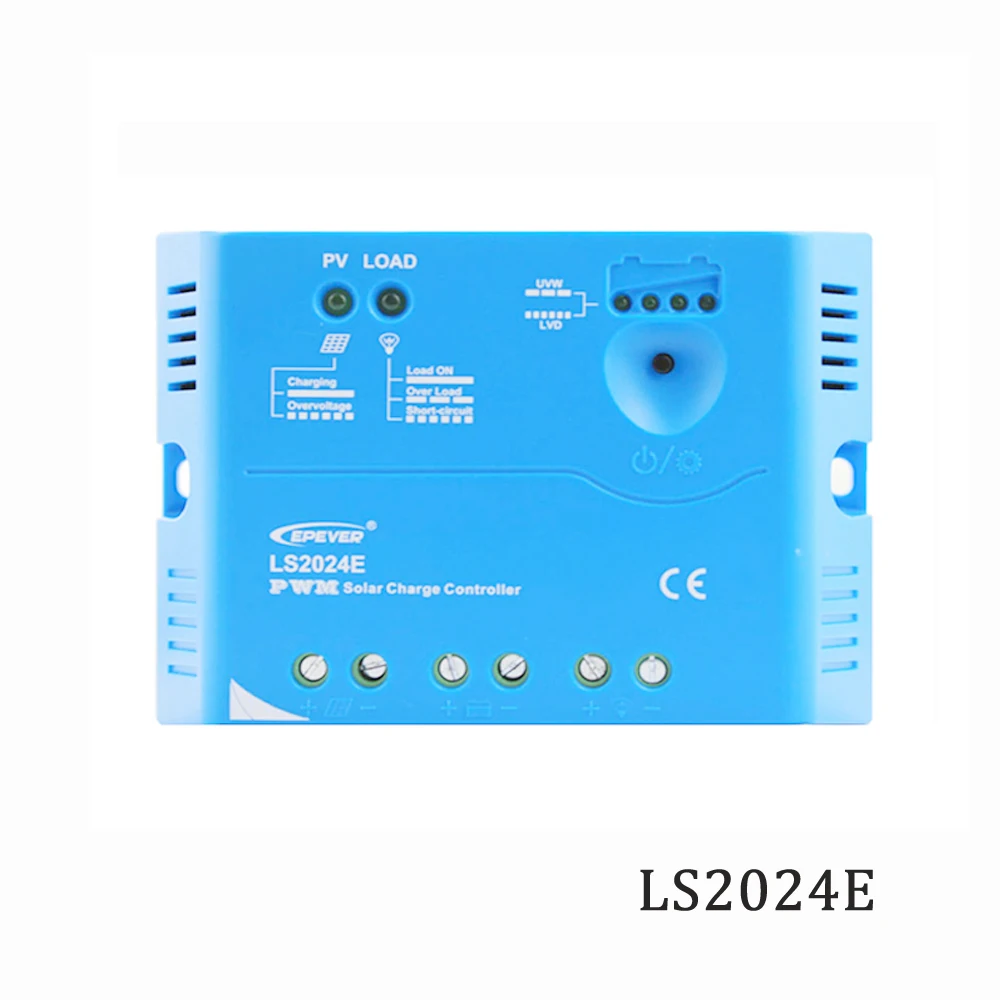 

LS2024E 20A 12V 24V Solar Charge Controller Epsolar Landstar PWM PV 100W 200W 18V Solar Panels charger Regulators