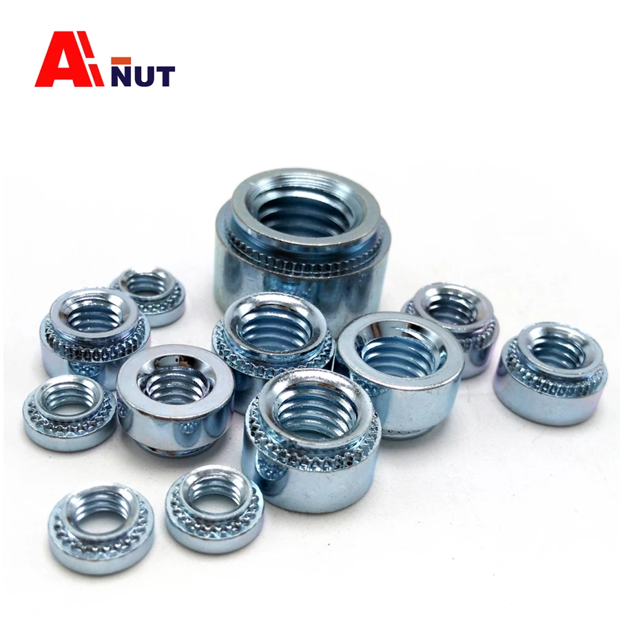 

m2 m2.5 m3 m4 m5 m6 m8 m10 m12 self-clinching nut , pem self-clinching nuts ,CNC spare part Self-clinching floating nut