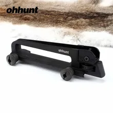 Ohhunt Тактический съемная ручка для переноски рейку адаптер 20 мм Пикатинни Уивер и Сталь целик для охоты AR15 M4 m16