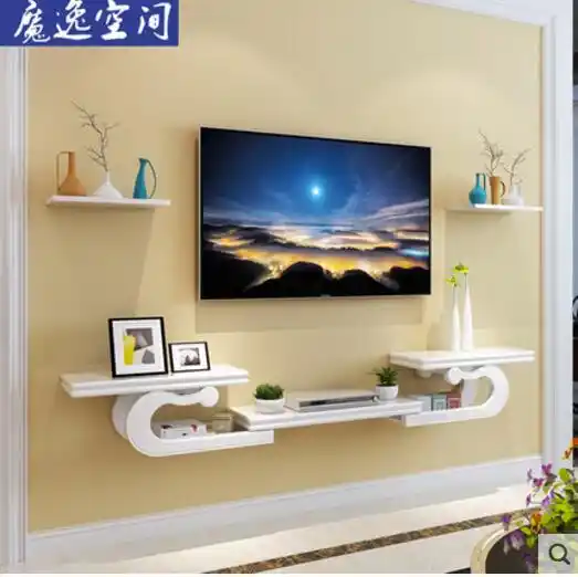 Armario De Tv Europeo Creativo Para Colgar En La Pared Estante De