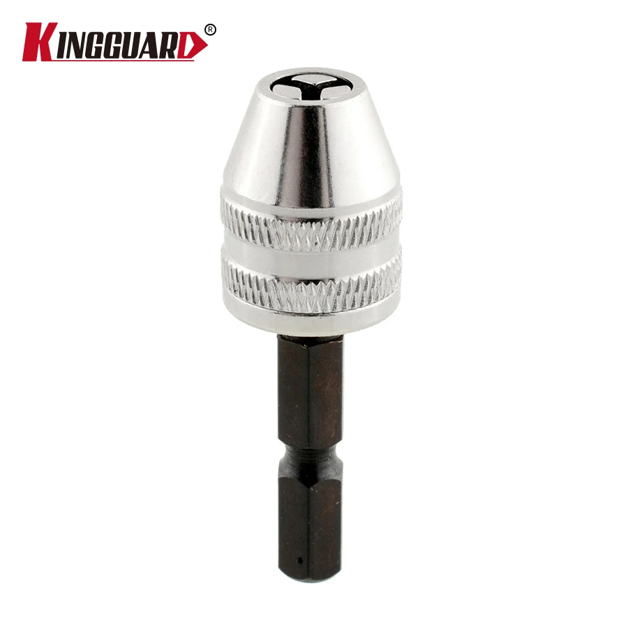 KINGGUARD 0.3 3.6mm Mini Drill hexagonal shaft carbon steel drill clamp rotary tool drill tool
