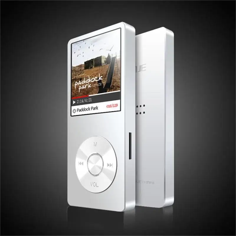 2018 Slitina MP3 přehrávač BENJIE K9 s reproduktorem 8GB 60hod Vysoce kvalitní bezztrátový hlasový záznamník Podpora FM rádia 64G SD karta