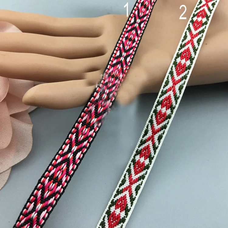 

10 yard 1cm 0.39" width red tapes braid lace trim ribbon qet5a free ship