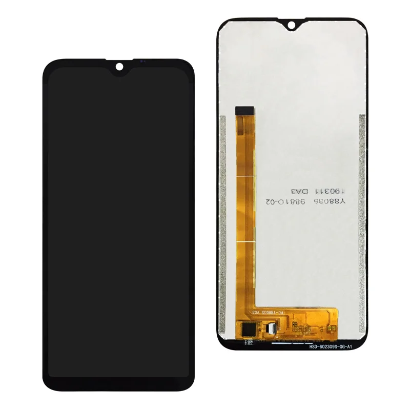 Najtaniej 6.1 cala dla Doogee Y8 wyświetlacz LCD i montaż digitizera ekranu dotykowego zamiennik dla Doogee Y8 telefon część zamienna + narzędzia