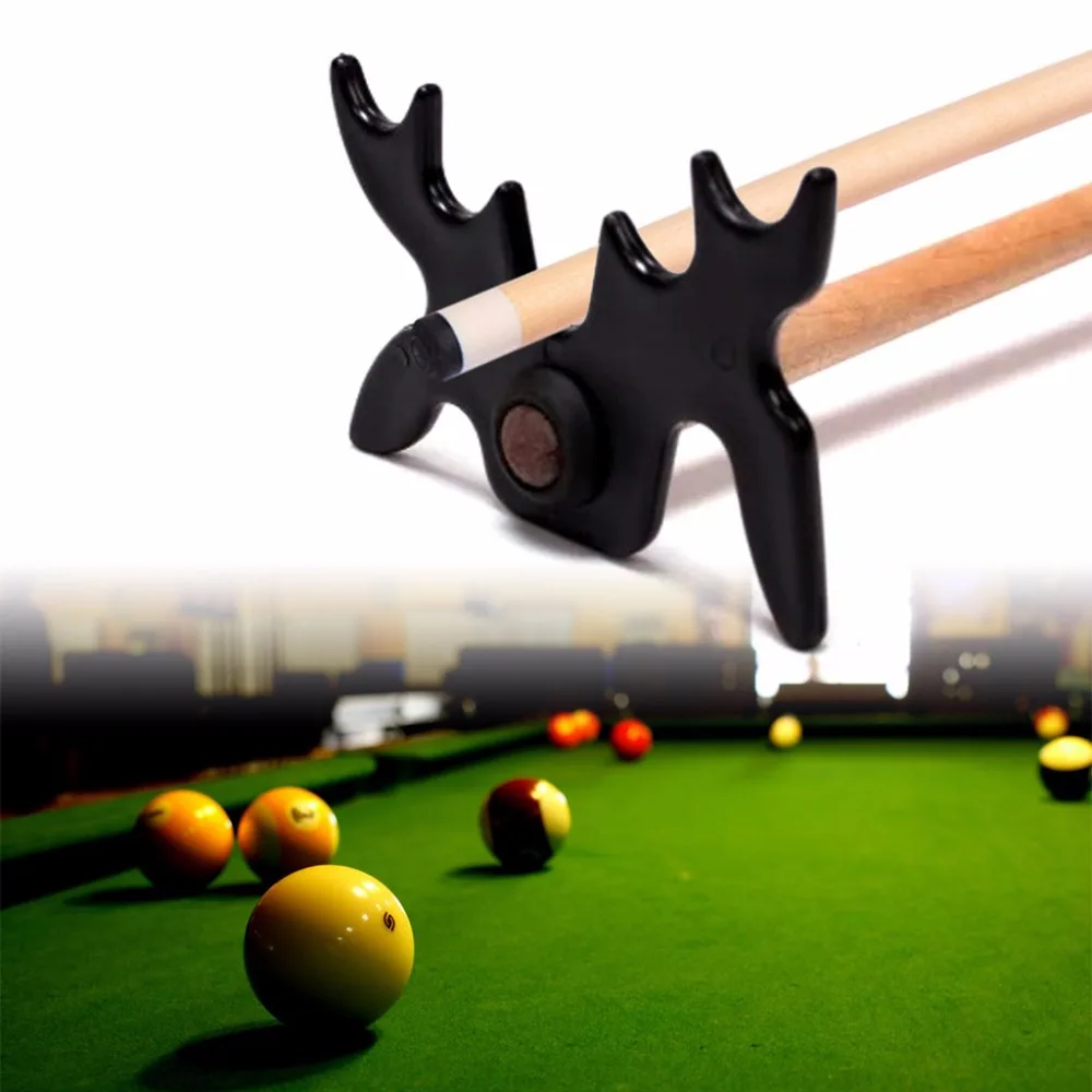 Snooker Billiards Cue Rack Bridge Head Billiards Cross Antlers Rod