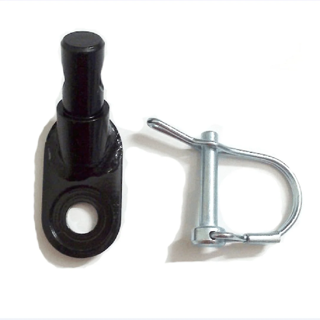 1Set Bicycle Trailer Hitch Mount Baby Bike Bicycle Steel Replacement Rear Rack Trailer Hitch Axle Mount Adapter